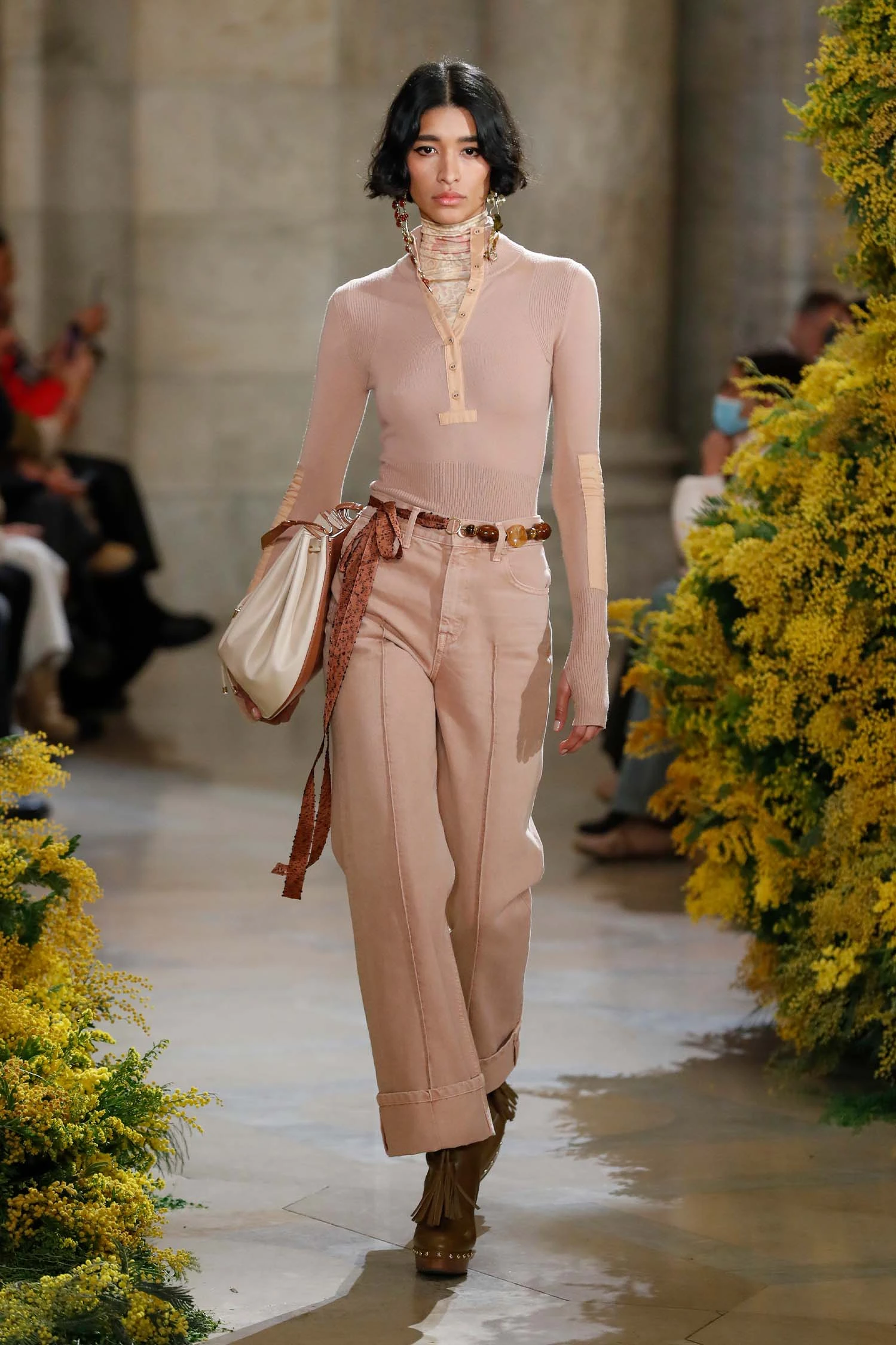 ULLA JOHNSON The Genevieve Jean - Rosewood Wash 2 ULLA JOHNSON The Genevieve Jean - Rosewood Wash - Image 2