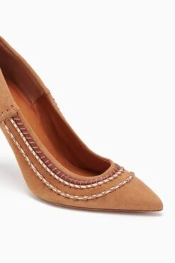 ULLA JOHNSON Blanca High Heel - Sierra -Ulla Johnson FA231010 BLANCAHIGHHEEL SIERRA c r web