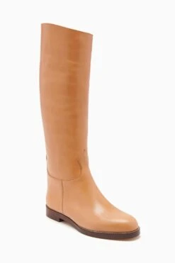ULLA JOHNSON Ninia Riding Boot - Dune -Ulla Johnson FA231016 RIDINGBOOT CAMMELLO b r web