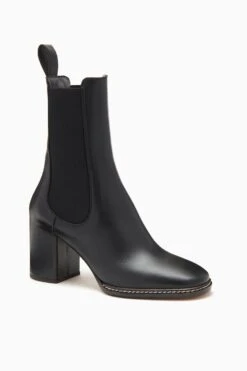 ULLA JOHNSON Taryn Chelsea Boot - Noir -Ulla Johnson FA231021 CHELSEA BOOT NOIR WEB UPDATE