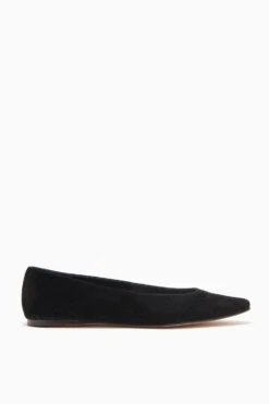 ULLA JOHNSON Arlo Ballet Flat - Noir