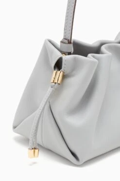 ULLA JOHNSON Remy Mini Soft Clutch - Agave 8 ULLA JOHNSON Remy Mini Soft Clutch - Agave -Ulla Johnson FA231103 REMY MINI SOFT CLUTCH AGAVE c r UPDATE