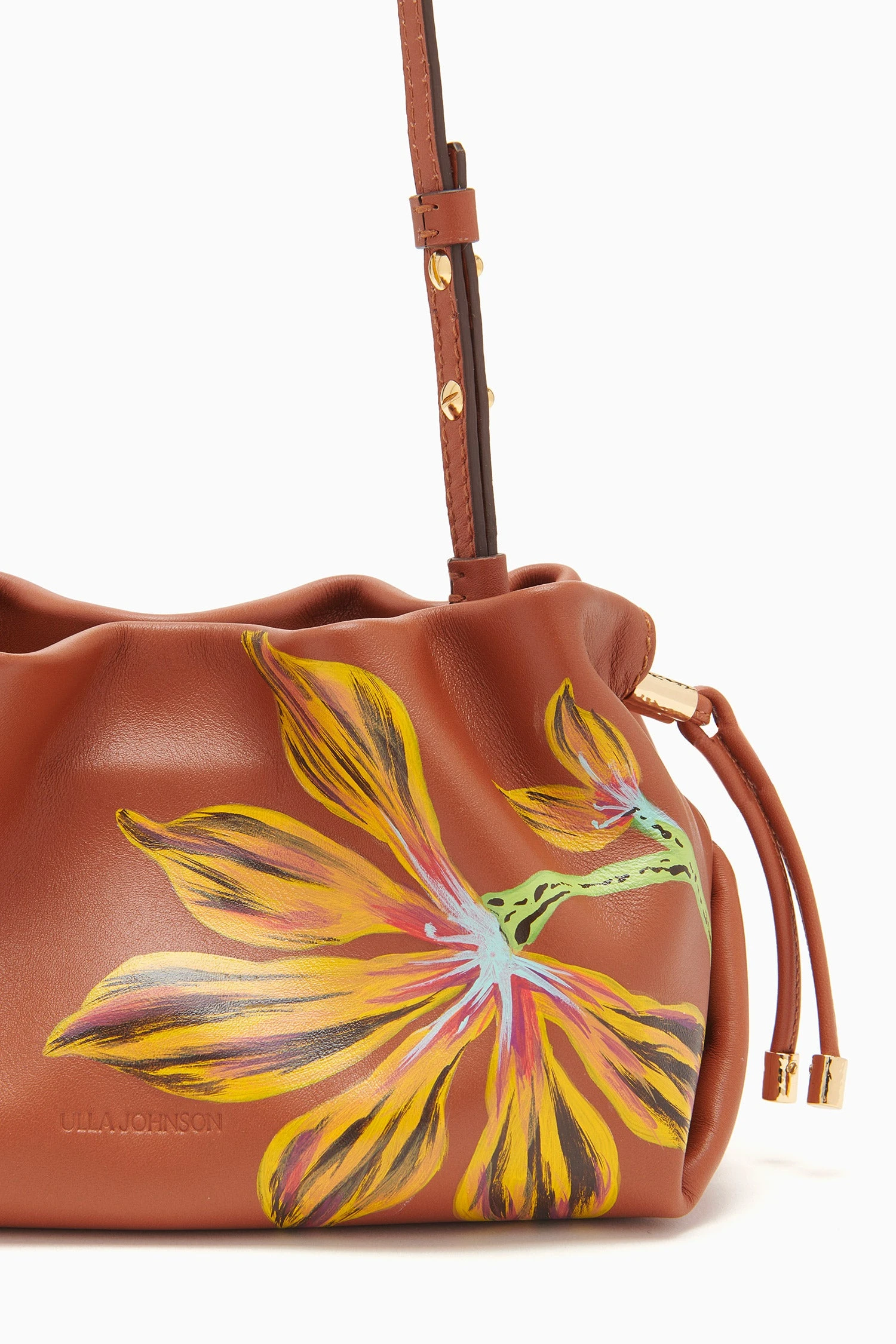 ULLA JOHNSON Remy Mini Soft Clutch - Sierra Floral 3 ULLA JOHNSON Remy Mini Soft Clutch - Sierra Floral - Image 3