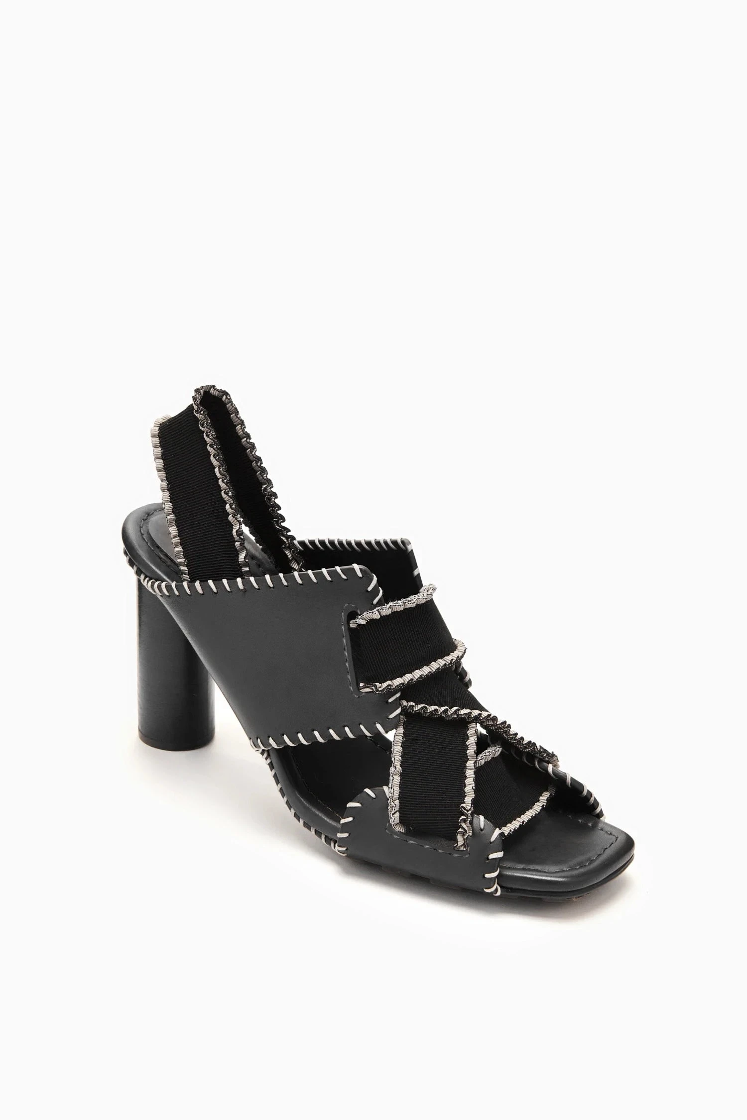 ULLA JOHNSON Bianca Elastic High Heel - Noir 2 ULLA JOHNSON Bianca Elastic High Heel - Noir - Image 2