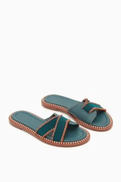 ULLA JOHNSON Ameya Elastic Slide - Montego 7 ULLA JOHNSON Ameya Elastic Slide - Montego -Ulla Johnson PF231008 AmeyaElasticSlide MONTEGO d r web 3840x update