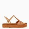 ULLA JOHNSON Shayna Macrame Braided Flatform - Sierra