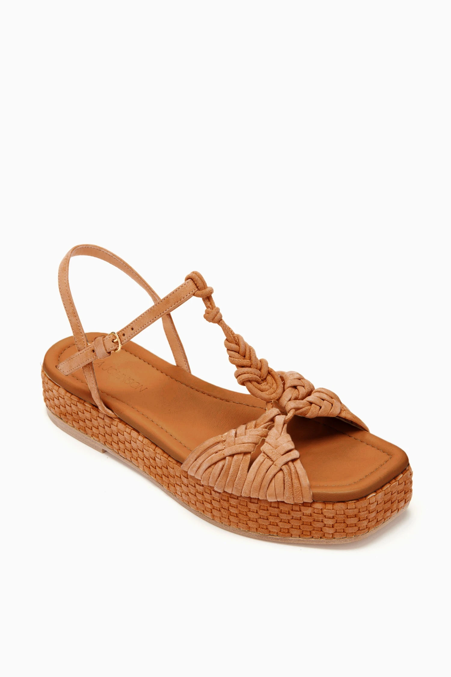 ULLA JOHNSON Shayna Macrame Braided Flatform - Sierra 2 ULLA JOHNSON Shayna Macrame Braided Flatform - Sierra - Image 2