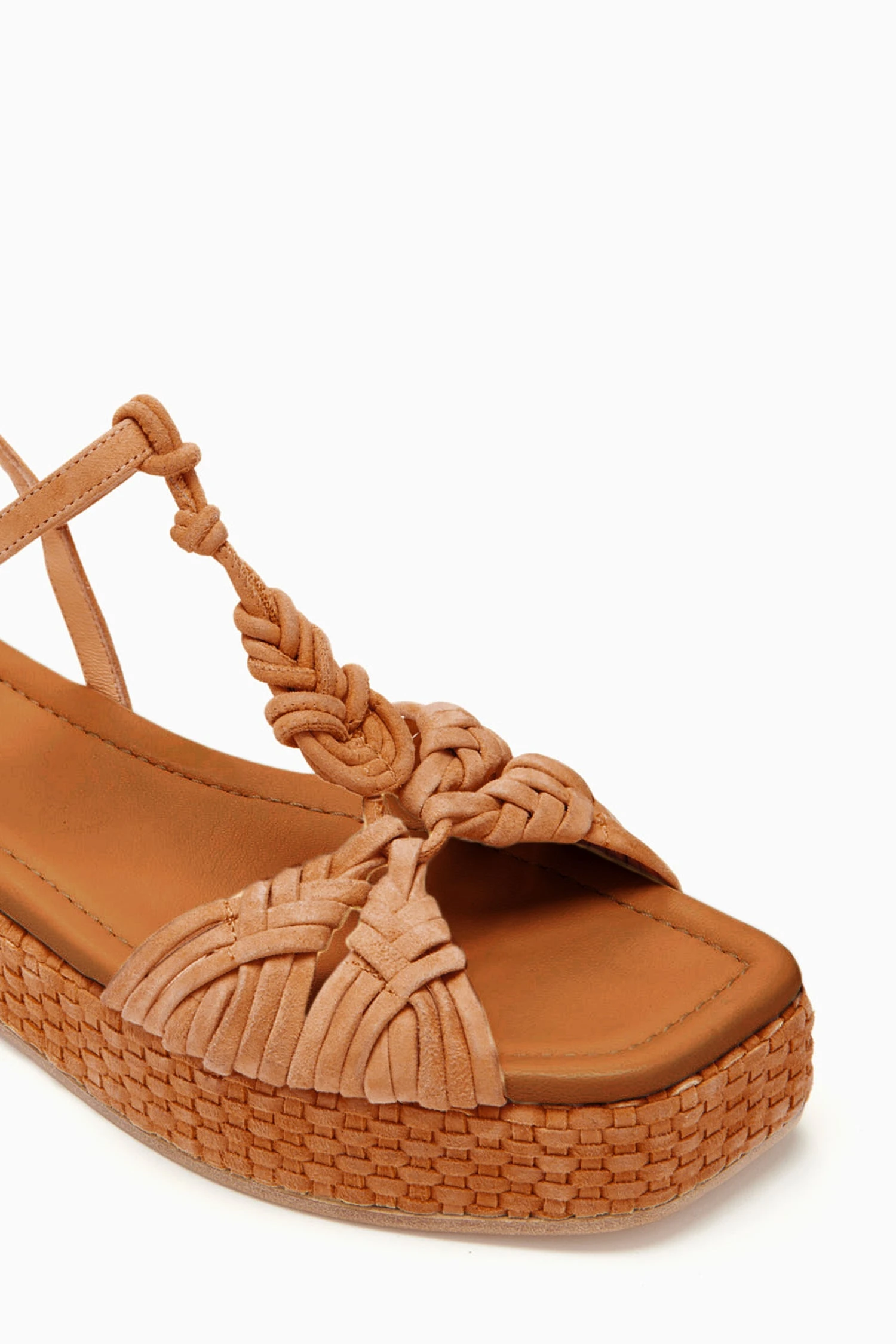 ULLA JOHNSON Shayna Macrame Braided Flatform - Sierra 3 ULLA JOHNSON Shayna Macrame Braided Flatform - Sierra - Image 3