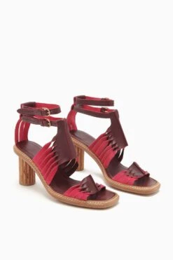 ULLA JOHNSON Madeira Twisted Contrast High Heel - Orchid Colorblock 8 ULLA JOHNSON Madeira Twisted Contrast High Heel - Orchid Colorblock -Ulla Johnson PF231021 MadeiraTwistedContrastHighHeel ORCHIDCOLORBLOCK d r web