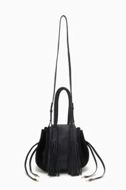 ULLA JOHNSON Gio Leather Bag - Midnight