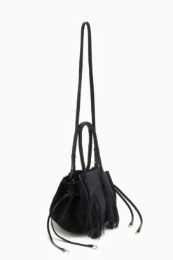 ULLA JOHNSON Gio Leather Bag - Midnight 7 ULLA JOHNSON Gio Leather Bag - Midnight -Ulla Johnson PF231105 GioLeatherBag MIDNIGHT b r web