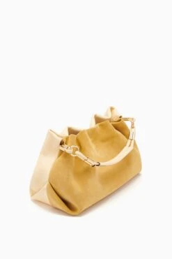 ULLA JOHNSON Remy Soft Convertible Clutch - Transparent Yellow -Ulla Johnson PF231111 RemySoftConvertibleClutch TransparentYellow b r web