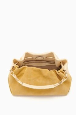 ULLA JOHNSON Remy Soft Convertible Clutch - Transparent Yellow -Ulla Johnson PF231111 RemySoftConvertibleClutch TransparentYellow d r web