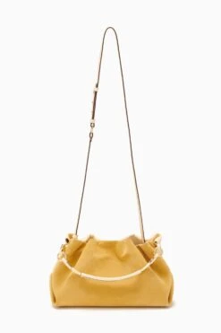 ULLA JOHNSON Remy Soft Convertible Clutch - Transparent Yellow -Ulla Johnson PF231111 RemySoftConvertibleClutch TransparentYellow e r web