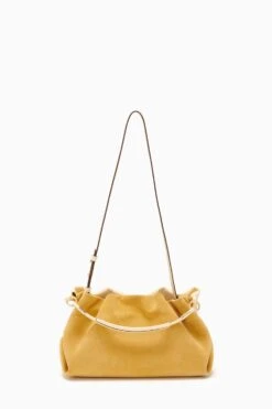 ULLA JOHNSON Remy Soft Convertible Clutch - Transparent Yellow -Ulla Johnson PF231111 RemySoftConvertibleClutch TransparentYellow f r web