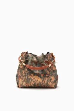 ULLA JOHNSON Remy Mini Handbag - Woodland 8 ULLA JOHNSON Remy Mini Handbag - Woodland -Ulla Johnson PF231114 RemyMiniHandbag Jacquard b r web