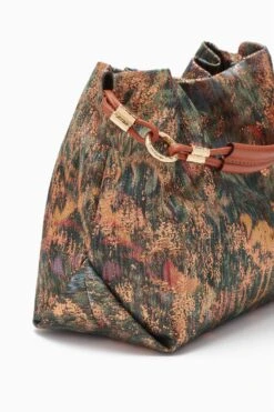 ULLA JOHNSON Remy Mini Handbag - Woodland 10 ULLA JOHNSON Remy Mini Handbag - Woodland -Ulla Johnson PF231114 RemyMiniHandbag Jacquard d r web