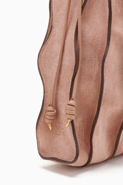 ULLA JOHNSON Adria Large Pleated Wave Bag - Blush 7 ULLA JOHNSON Adria Large Pleated Wave Bag - Blush -Ulla Johnson PF231122 LargePleatedBag Nude c r web