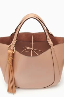 ULLA JOHNSON Albers Tote - Blush -Ulla Johnson PF231130 AlbersTote Nude d r web