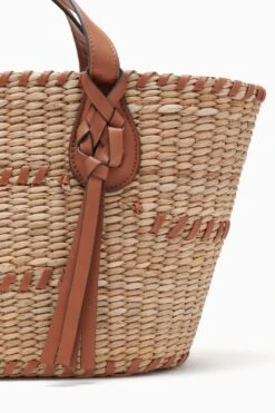ULLA JOHNSON Seaview Day Basket - Natural -Ulla Johnson PF231134 SeaviewDayBasket Natural Sierra c r web