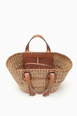 ULLA JOHNSON Seaview Day Basket - Natural -Ulla Johnson PF231134 SeaviewDayBasket Natural Sierra d r web