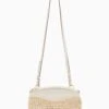 ULLA JOHNSON Maya Raffia Crossbody - Natural