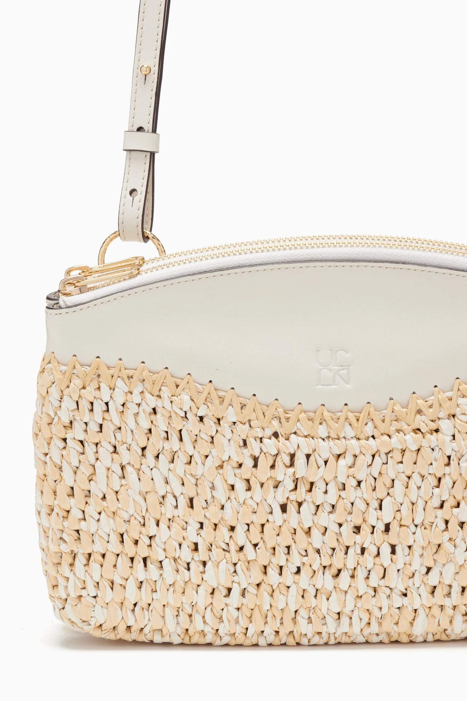 ULLA JOHNSON Maya Raffia Crossbody - Natural 3 ULLA JOHNSON Maya Raffia Crossbody - Natural - Image 3