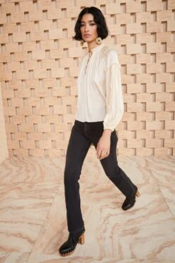 ULLA JOHNSON Maeve Blouse - Dawn -Ulla Johnson SHOT 045 ULLA JOHNSON MAEVE BLOUSE DAWN UJ990237 0025