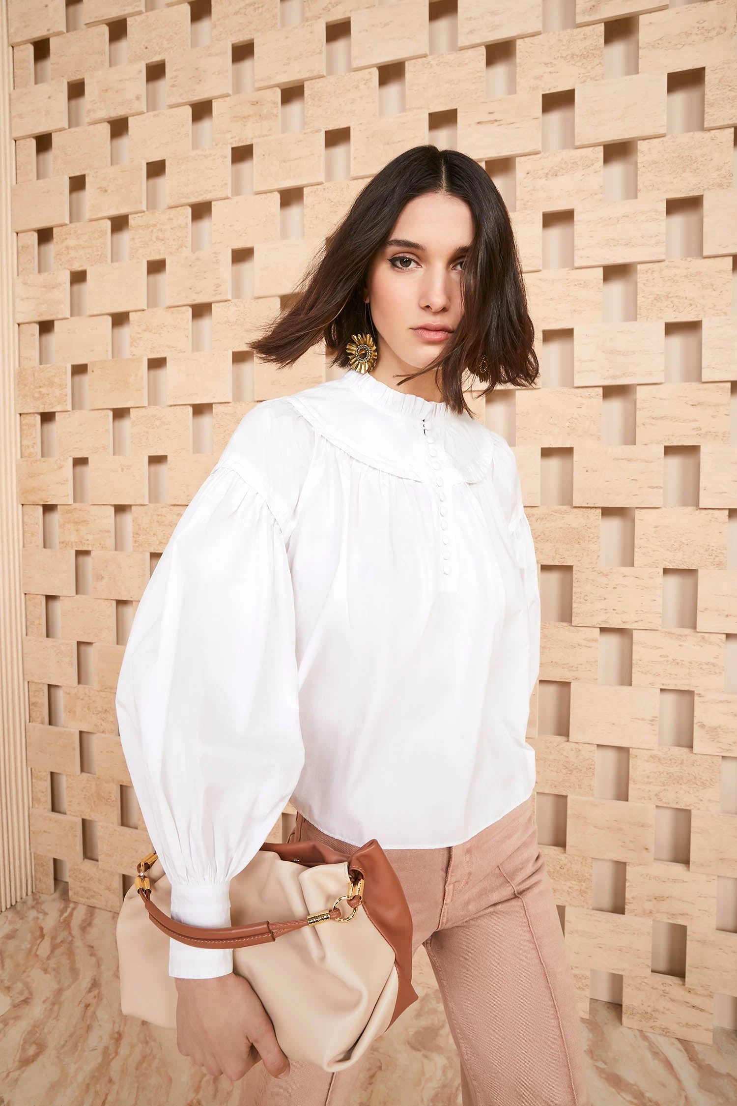 ULLA JOHNSON Marika Blouse - Blanc 1 ULLA JOHNSON Marika Blouse - Blanc