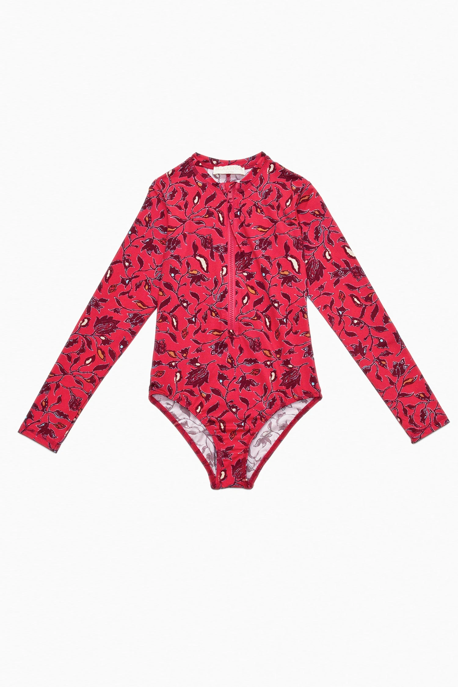 ULLA JOHNSON Girls Amaya One Piece - Poppy Floral 1 ULLA JOHNSON Girls Amaya One Piece - Poppy Floral