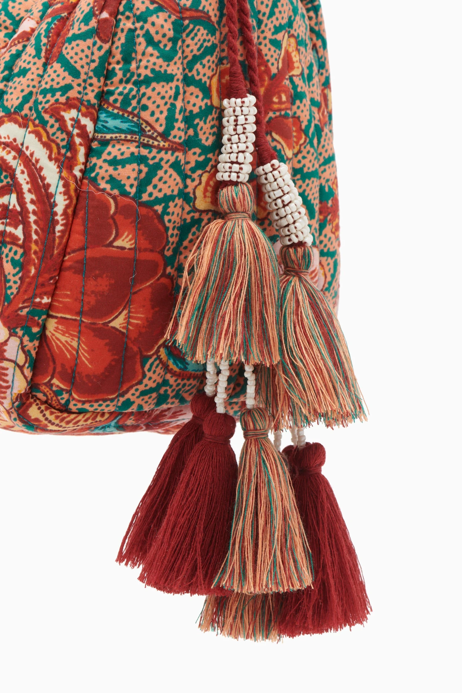 ULLA JOHNSON Priya Makeup Bag - Primrose 3 ULLA JOHNSON Priya Makeup Bag - Primrose - Image 3