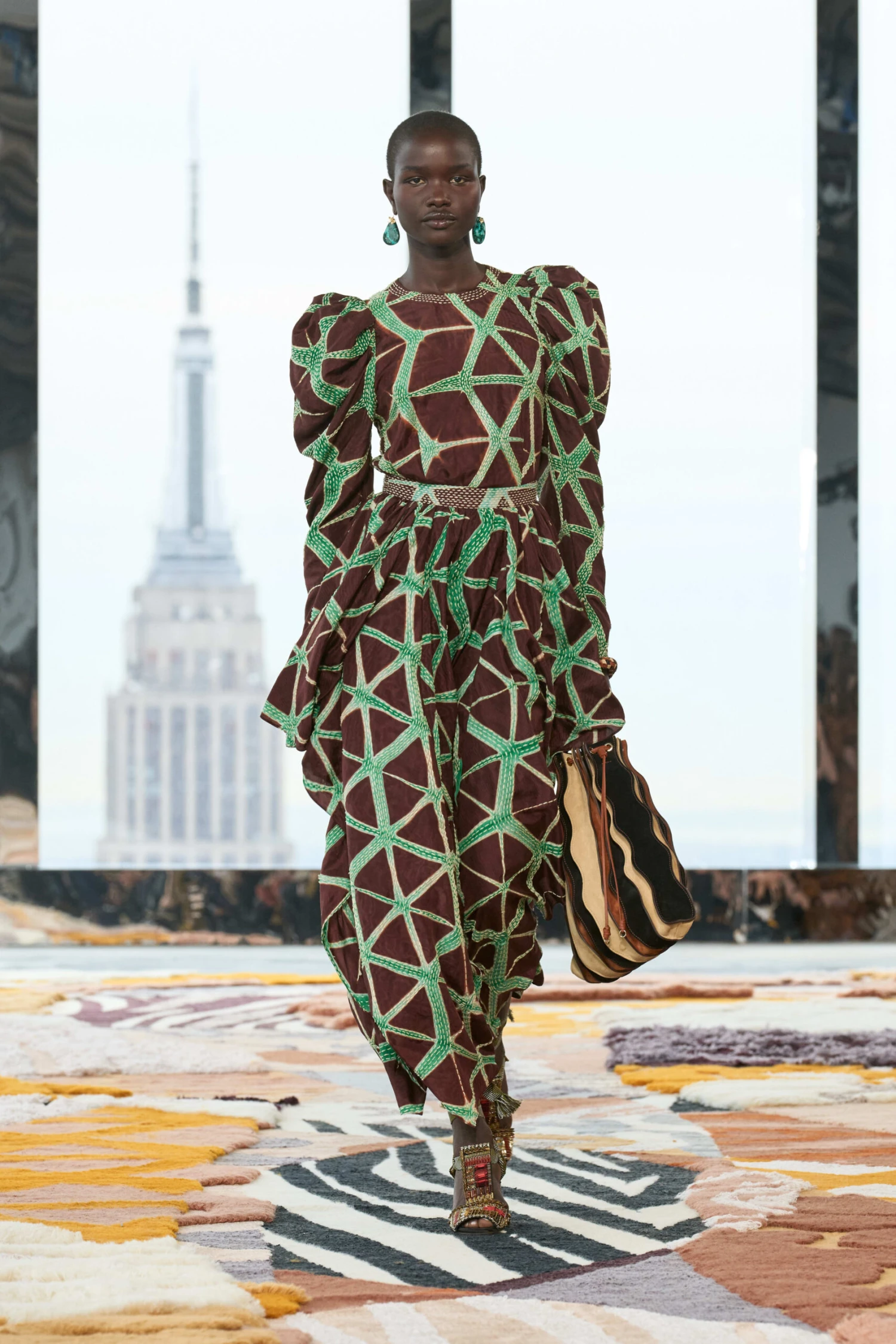 ULLA JOHNSON Leyla Blouse - Teak 2 ULLA JOHNSON Leyla Blouse - Teak - Image 2