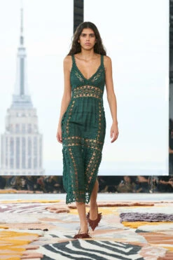 ULLA JOHNSON Shivani Dress - Cypress 11 ULLA JOHNSON Shivani Dress - Cypress -Ulla Johnson UJ AW23 44 Filippo