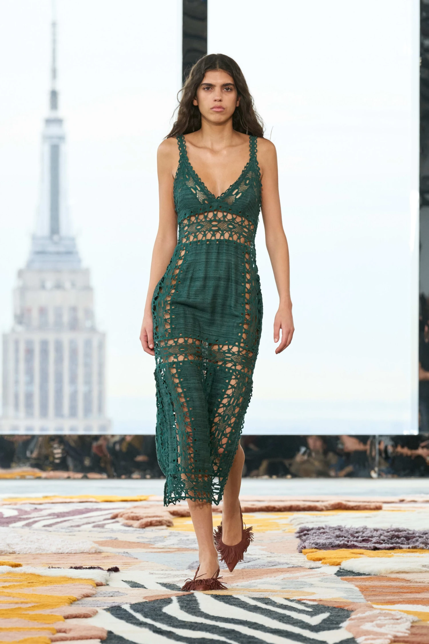 ULLA JOHNSON Shivani Dress - Cypress 6 ULLA JOHNSON Shivani Dress - Cypress - Image 6