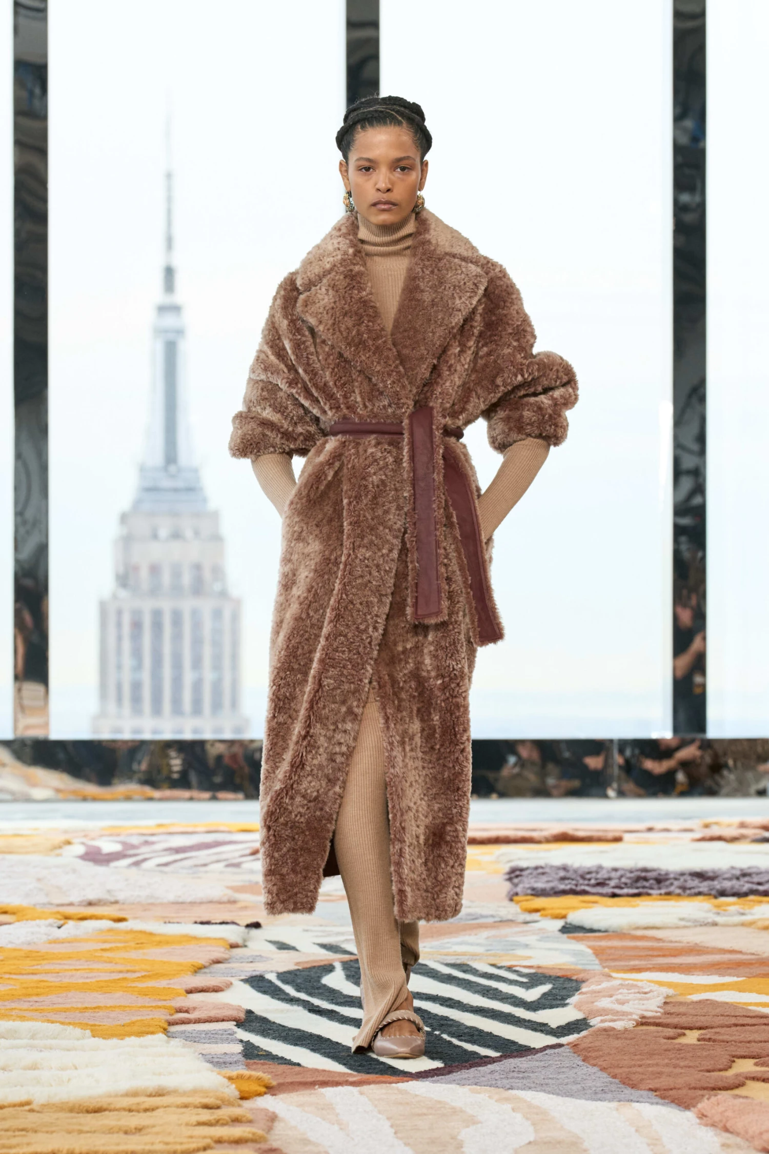 ULLA JOHNSON Rosetta Coat - Cognac 2 ULLA JOHNSON Rosetta Coat - Cognac - Image 2