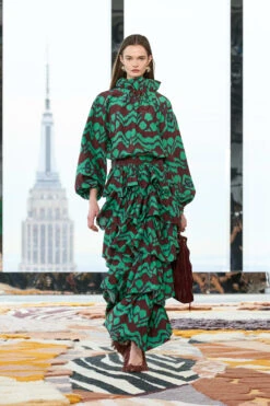 ULLA JOHNSON Kamara Blouse - Malachite -Ulla Johnson UJ AW23 54 Filippo 3c722497 be55 4459 a2a9 f8b3f8aa4441