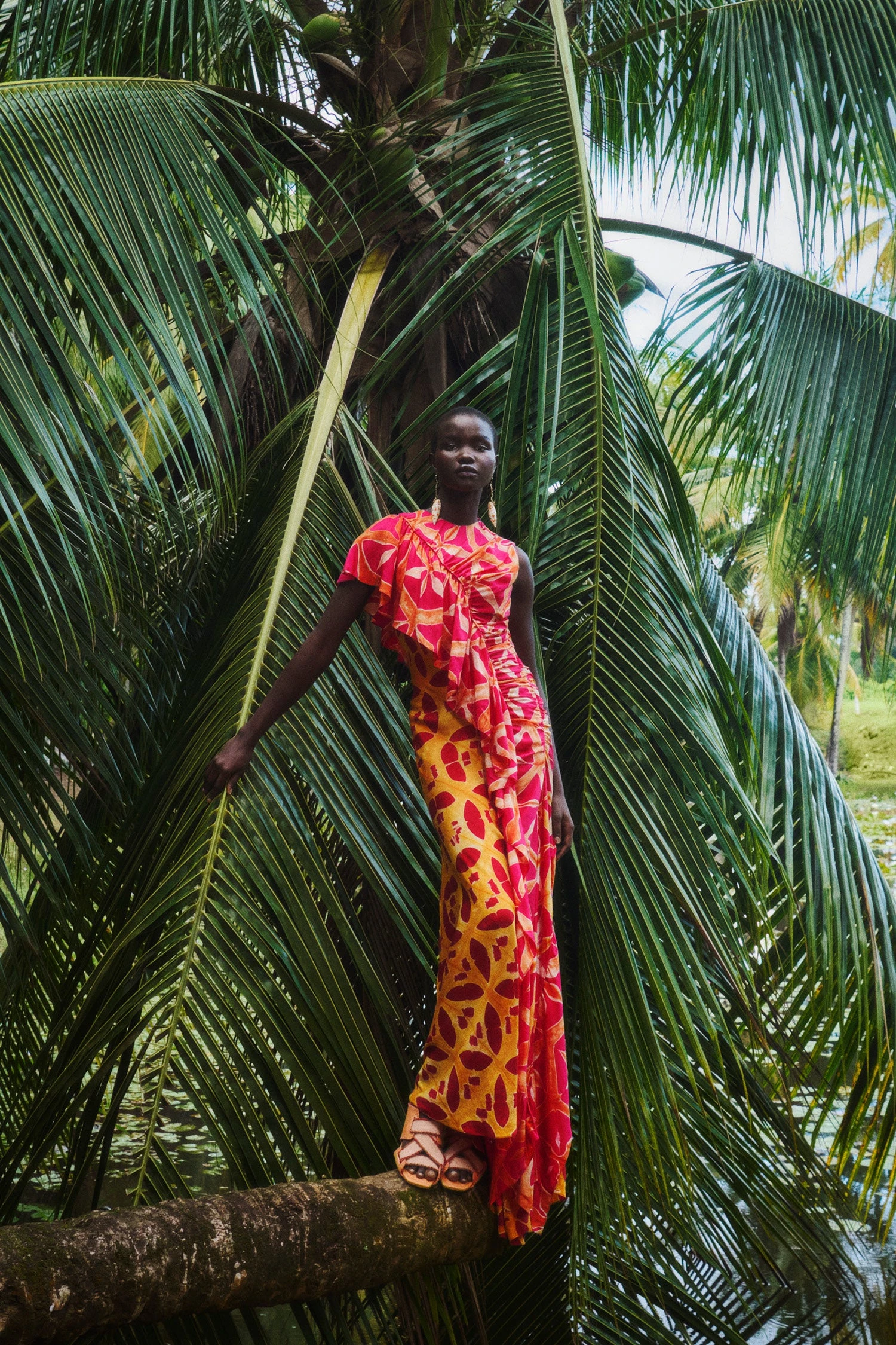 ULLA JOHNSON Lali Dress - Tigerlilly 2 ULLA JOHNSON Lali Dress - Tigerlilly - Image 2