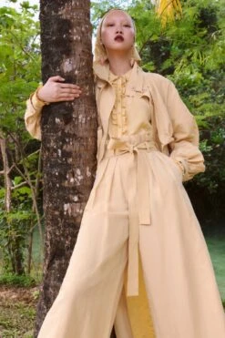 ULLA JOHNSON Gitana Pants - Dune -Ulla Johnson UJ PF23 PDP CROP 1500x2250 LOOK 26