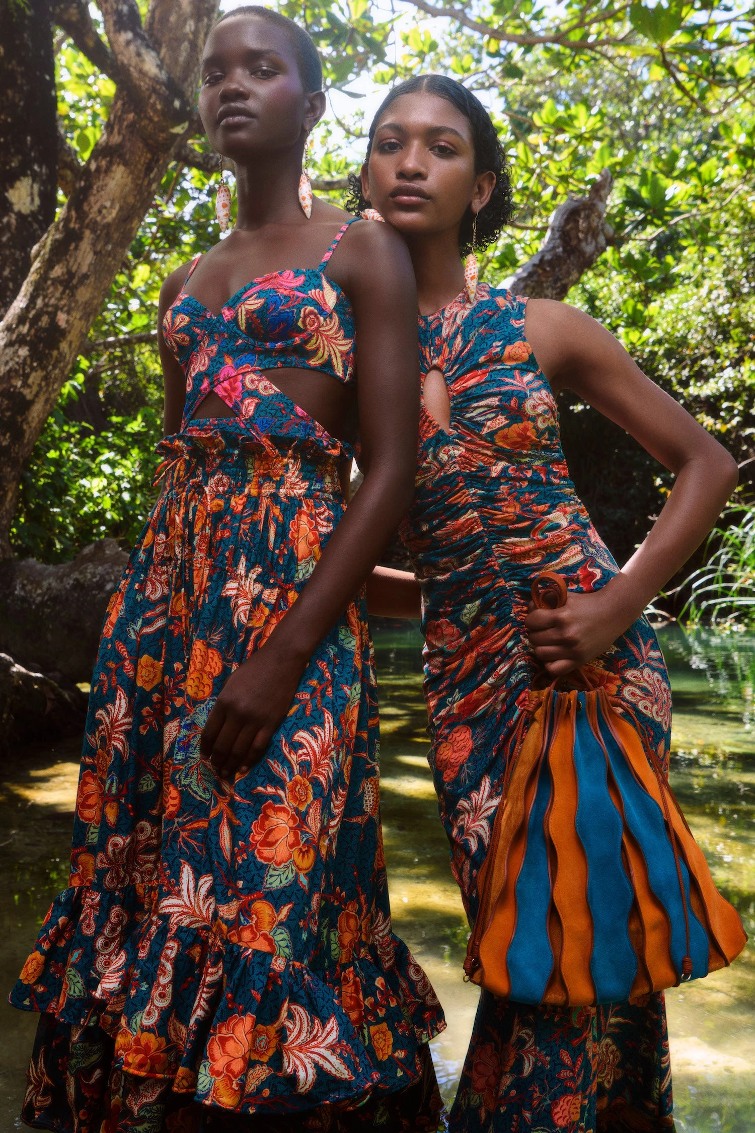 ULLA JOHNSON Luna Maillot - Delphinium 2 ULLA JOHNSON Luna Maillot - Delphinium - Image 2