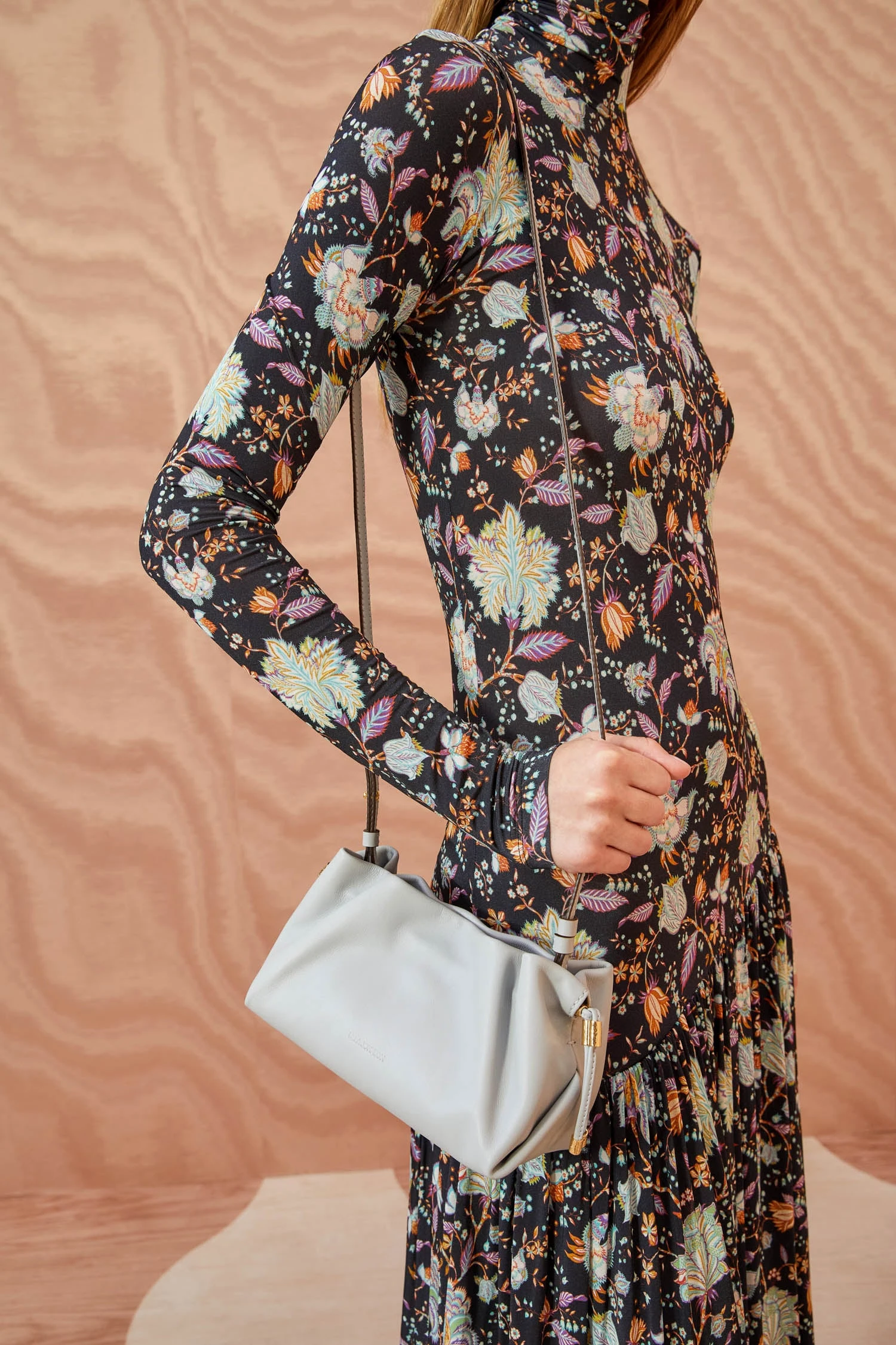 ULLA JOHNSON Remy Mini Soft Clutch - Agave 5 ULLA JOHNSON Remy Mini Soft Clutch - Agave - Image 5