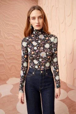 ULLA JOHNSON Aurelia Turtleneck - Nuit