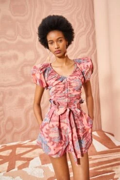 ULLA JOHNSON Abri Shorts - Passionflower -Ulla Johnson ULLA JOHNSON Abri Shorts PASSIONFLOWER 04