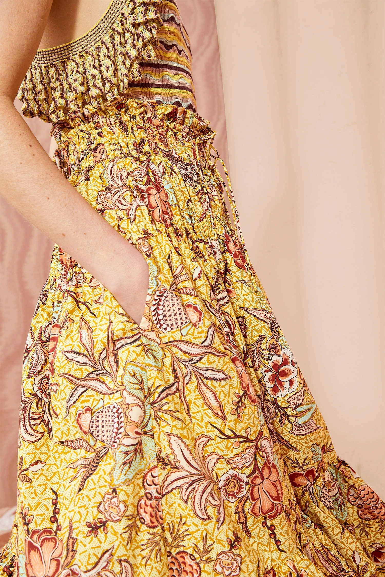 ULLA JOHNSON Acacia Skirt - Calla Lily 5 ULLA JOHNSON Acacia Skirt - Calla Lily - Image 5