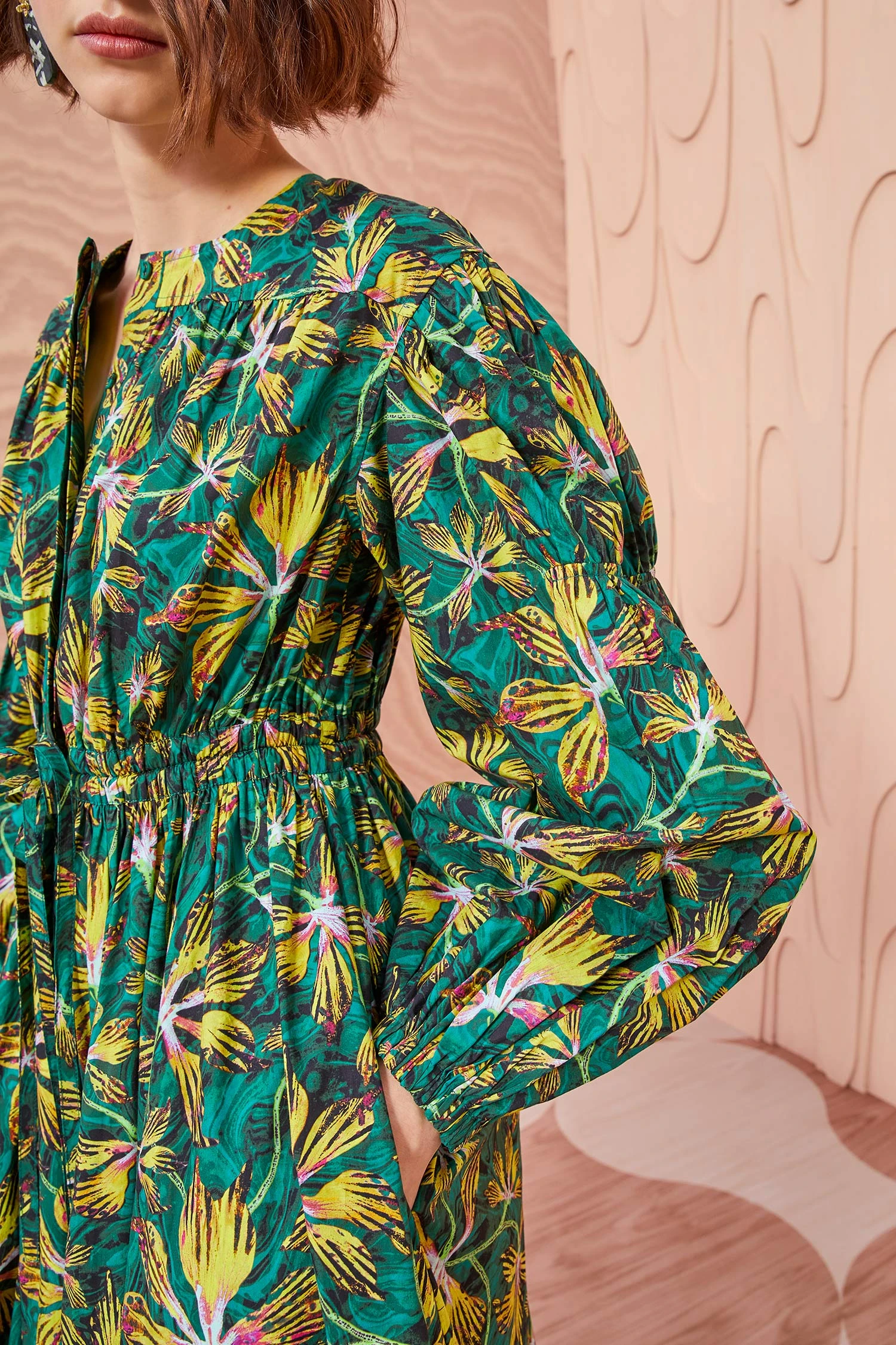 ULLA JOHNSON Adalie Dress - Tigerlily 2 ULLA JOHNSON Adalie Dress - Tigerlily - Image 2