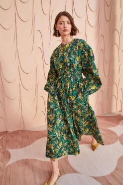 ULLA JOHNSON Adalie Dress - Tigerlily 7 ULLA JOHNSON Adalie Dress - Tigerlily -Ulla Johnson ULLA JOHNSON Adalie Dress TIGERLILY 03