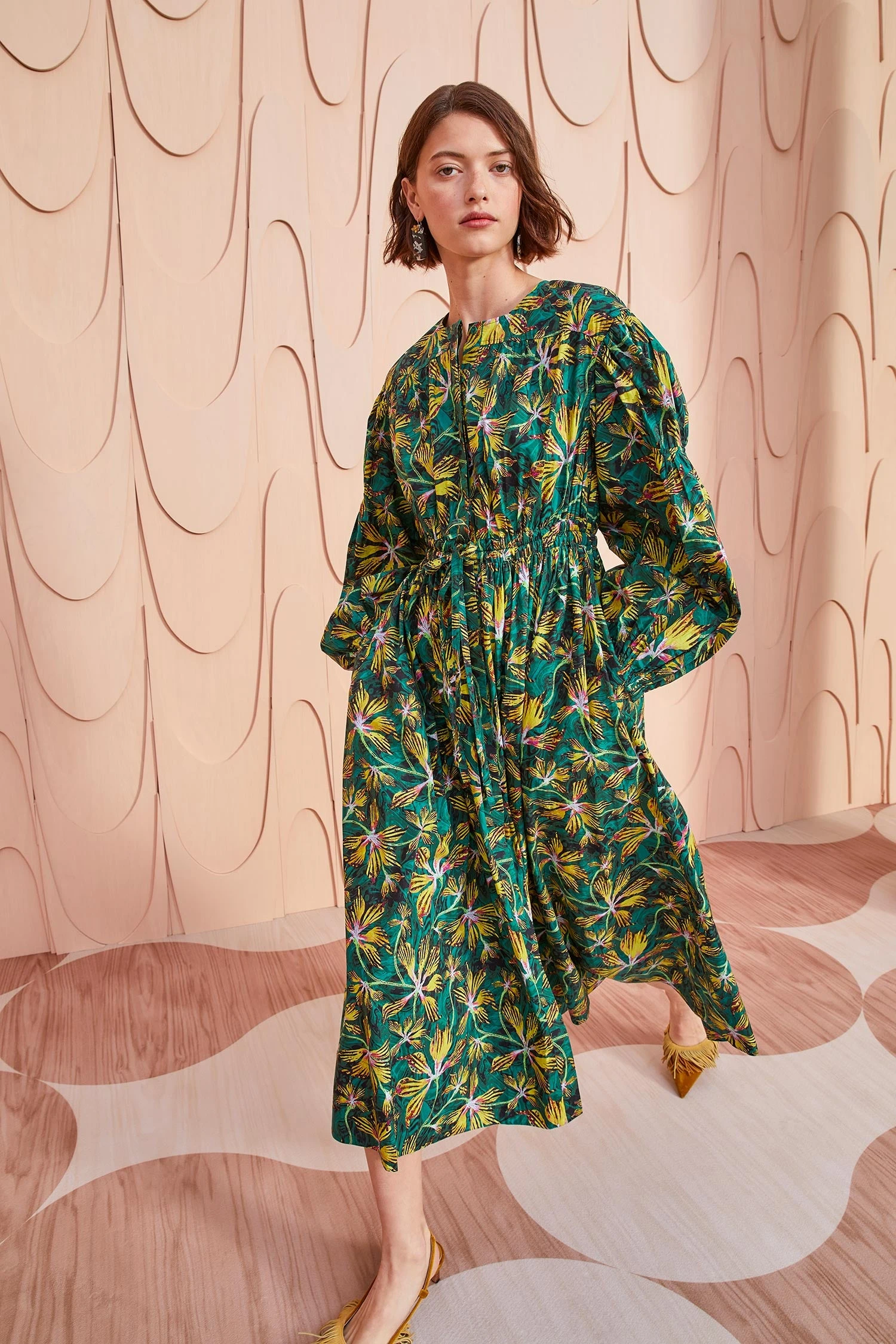 ULLA JOHNSON Adalie Dress - Tigerlily 3 ULLA JOHNSON Adalie Dress - Tigerlily - Image 3