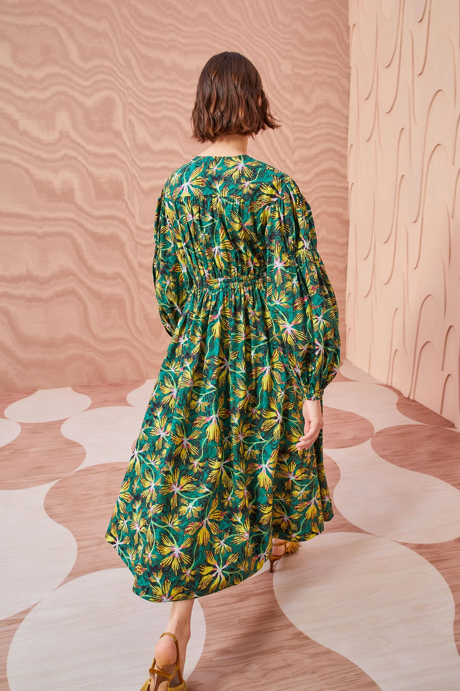 ULLA JOHNSON Adalie Dress - Tigerlily 4 ULLA JOHNSON Adalie Dress - Tigerlily - Image 4