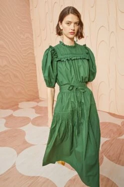 ULLA JOHNSON Adeline Top - Juniper 7 ULLA JOHNSON Adeline Top - Juniper -Ulla Johnson ULLA JOHNSON Adeline Top JUNIPER 01 MAIN