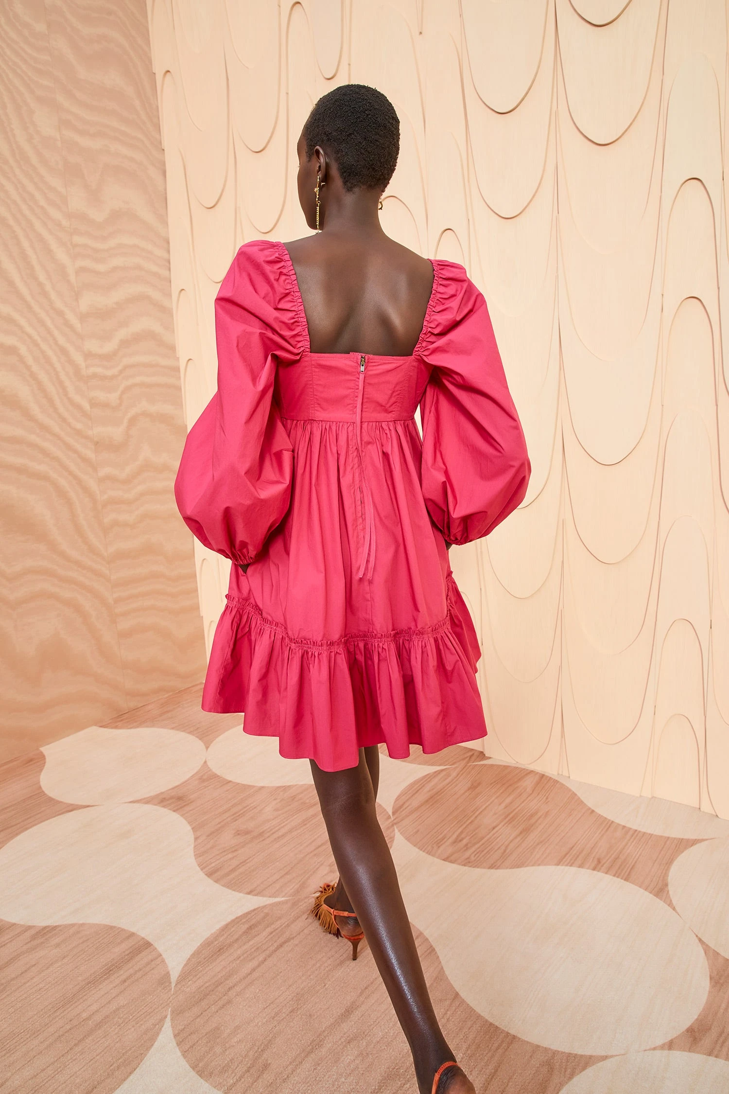 ULLA JOHNSON Alita Dress - Rosebud 4 ULLA JOHNSON Alita Dress - Rosebud - Image 4