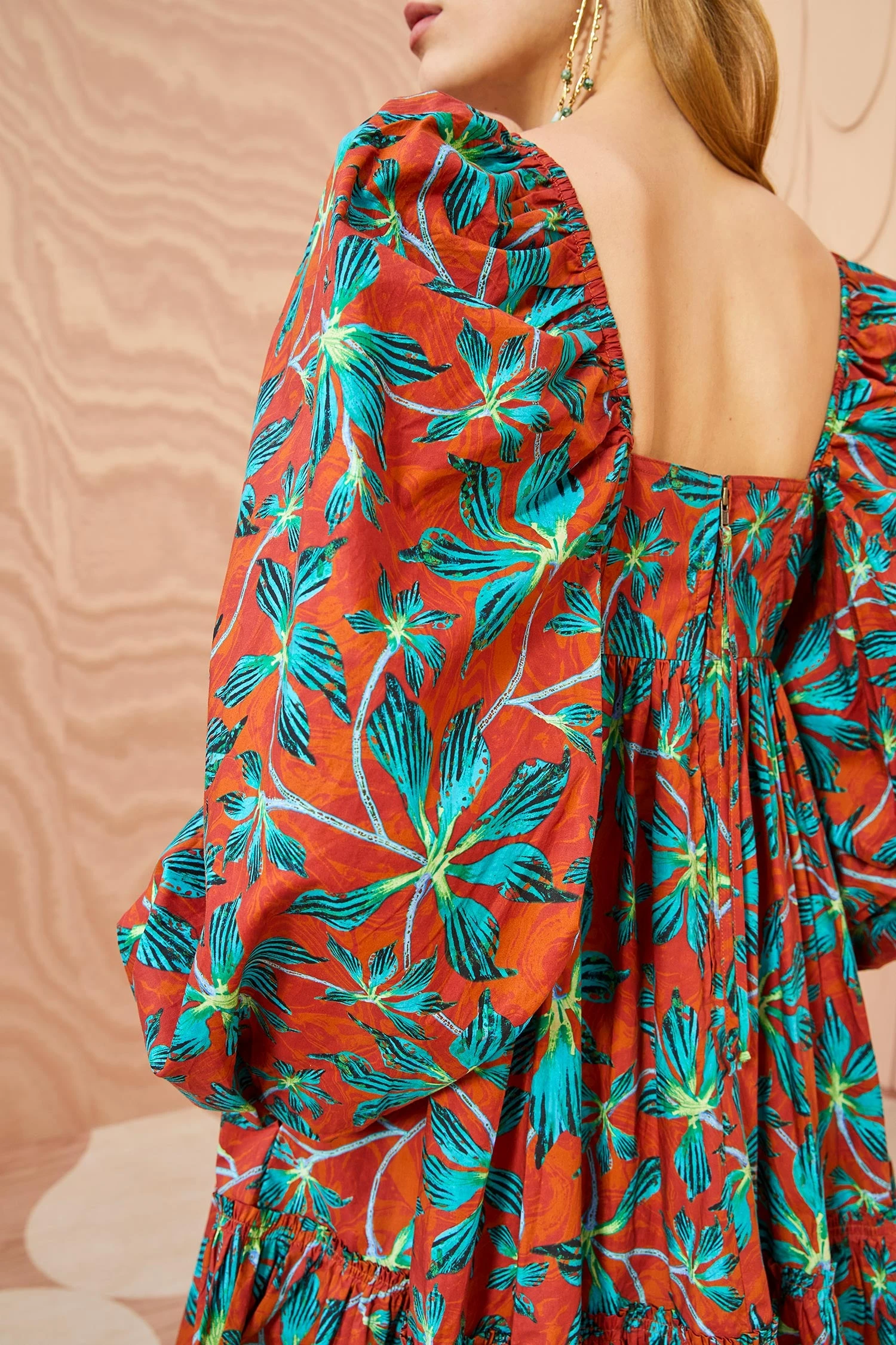 ULLA JOHNSON Alita Dress - Tropical 2 ULLA JOHNSON Alita Dress - Tropical - Image 2